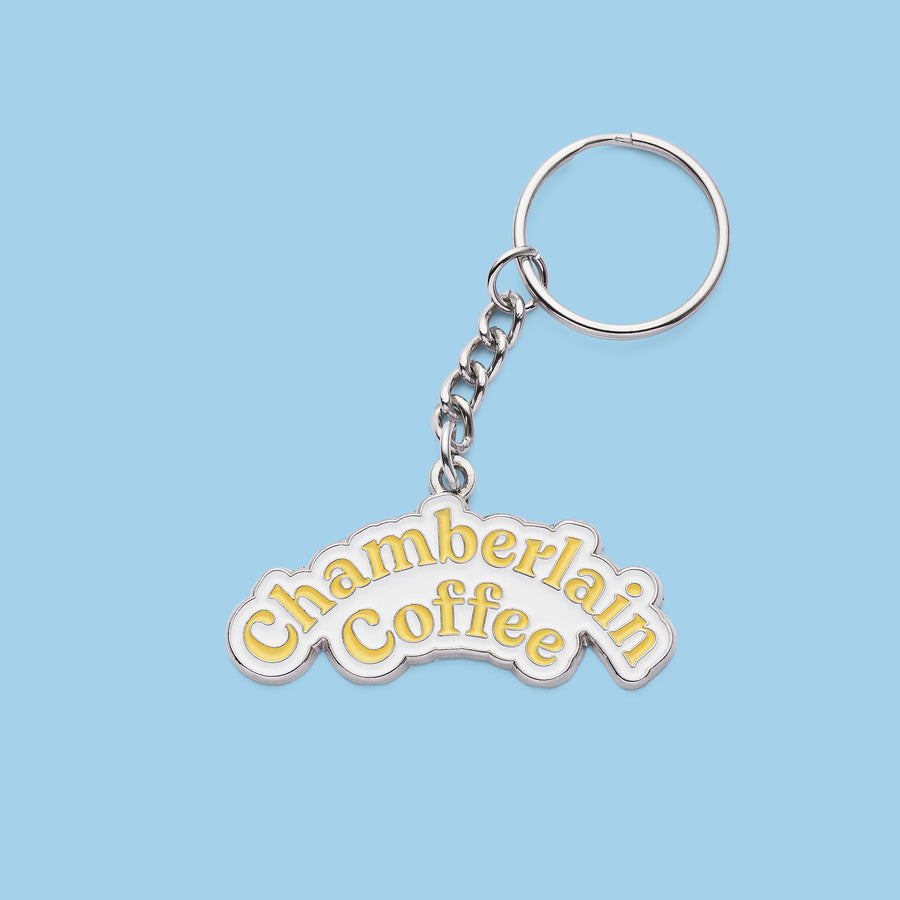 yellow keychain