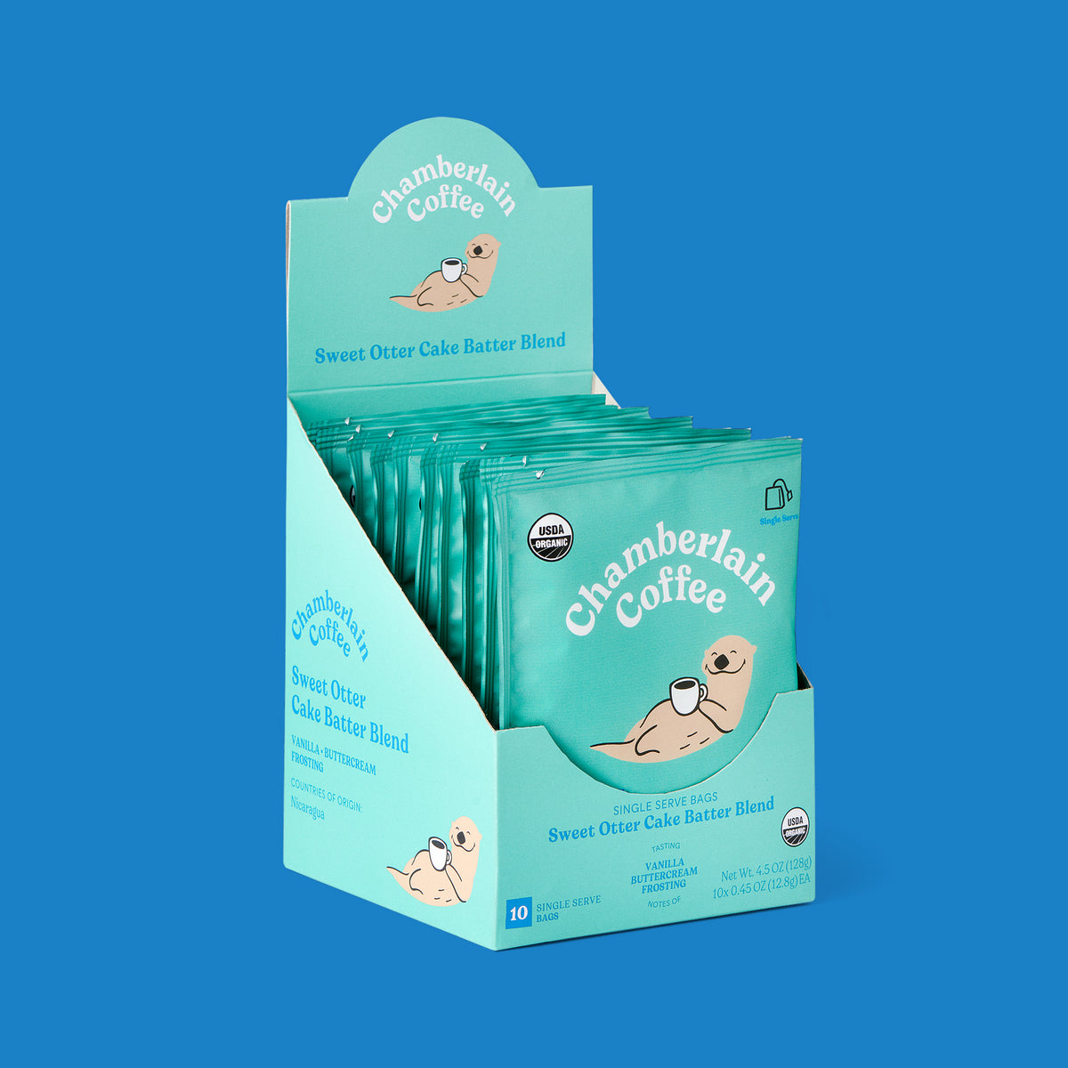 sweet otter cake batter cold brew coffee singles