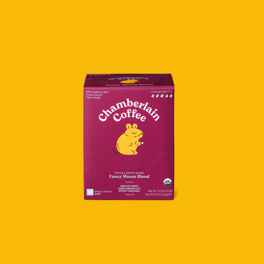 fancy mouse espresso cold brew coffee singles