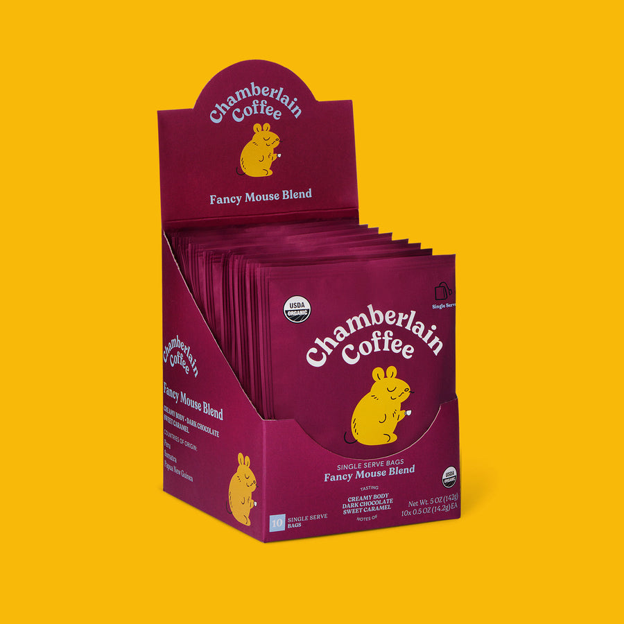 fancy mouse espresso cold brew coffee singles