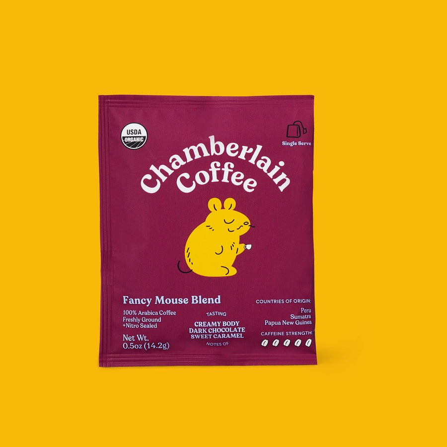 fancy mouse espresso cold brew coffee singles