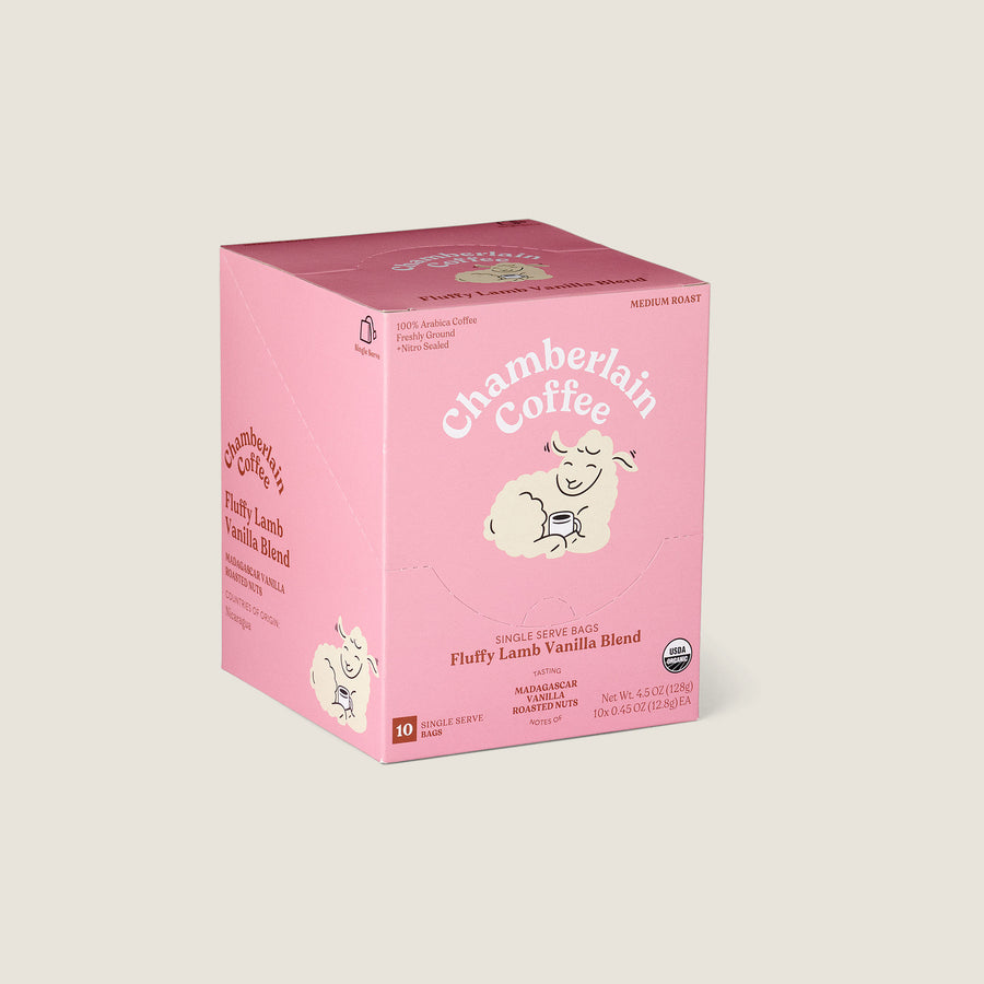 fluffy lamb vanilla cold brew coffee singles