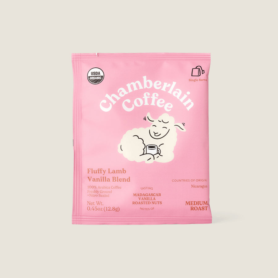 fluffy lamb vanilla cold brew coffee singles