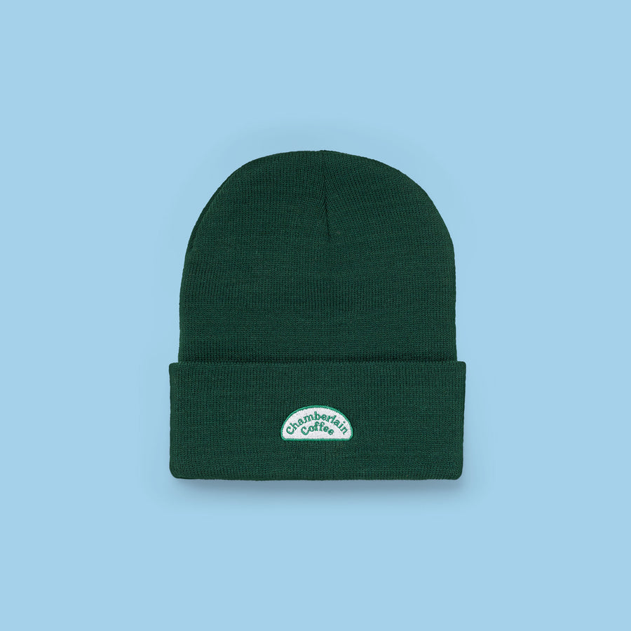 chamberlain coffee embroidered beanie