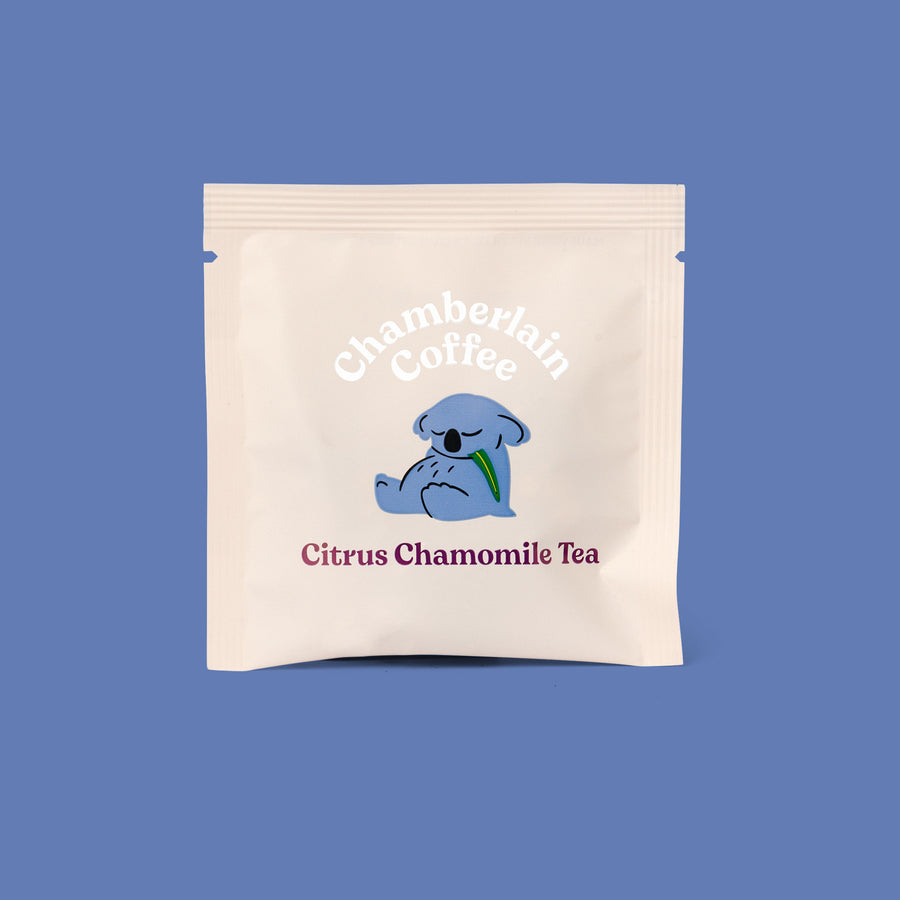 citrus chamomile tea bags