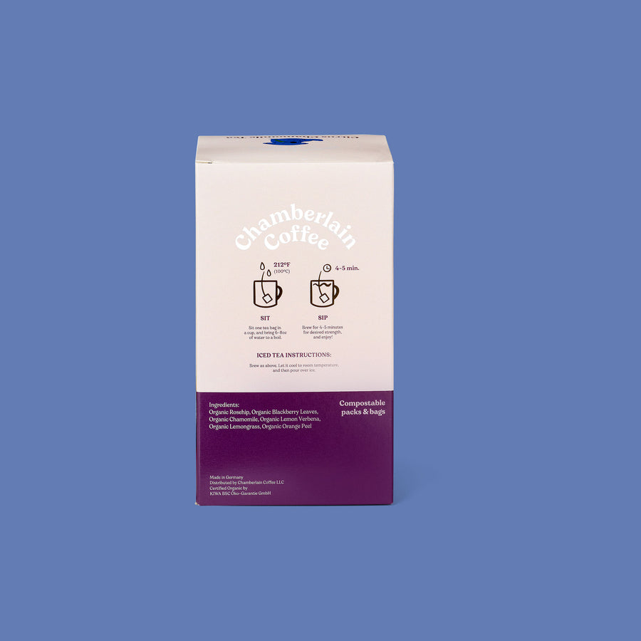 citrus chamomile tea bags