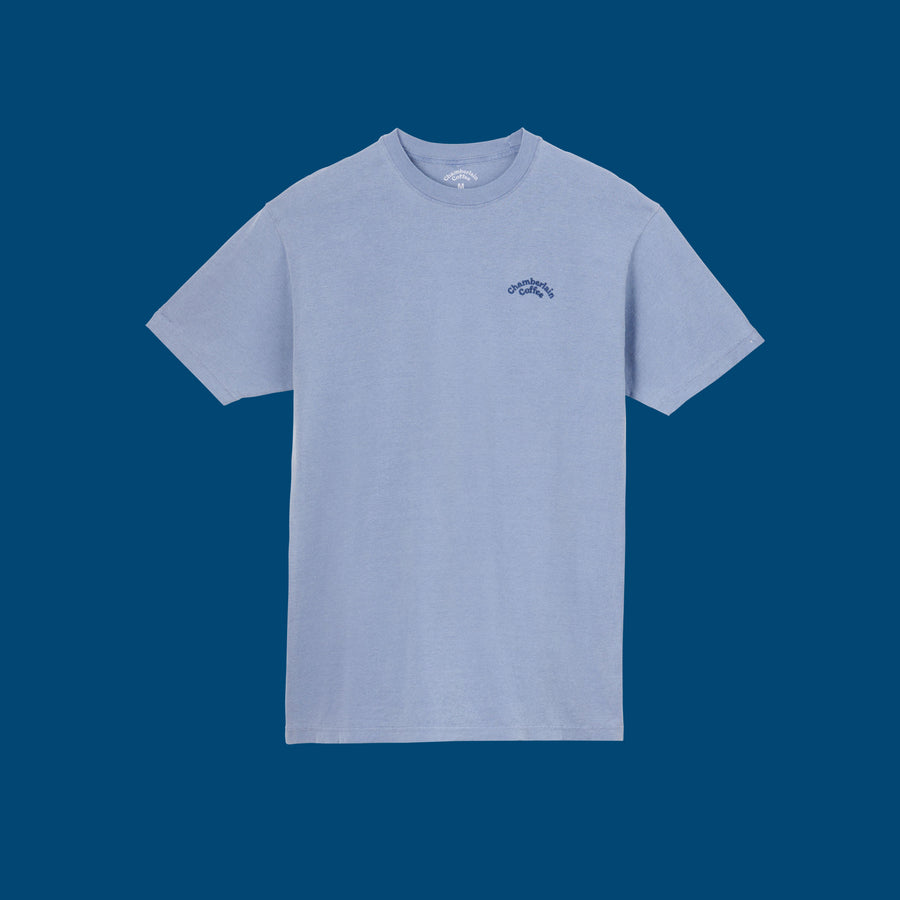 chamberlain coffee embroidered t-shirt