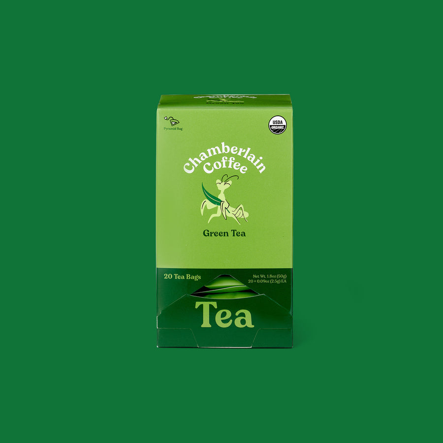 green tea bags