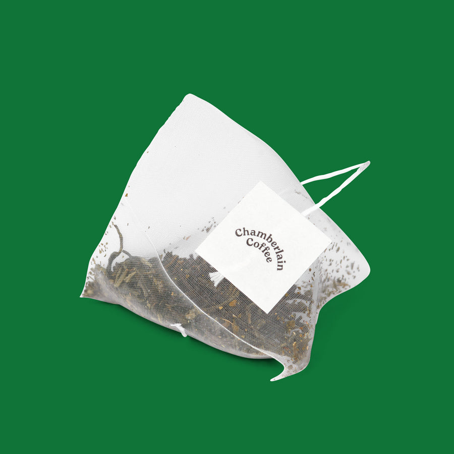 green tea bags