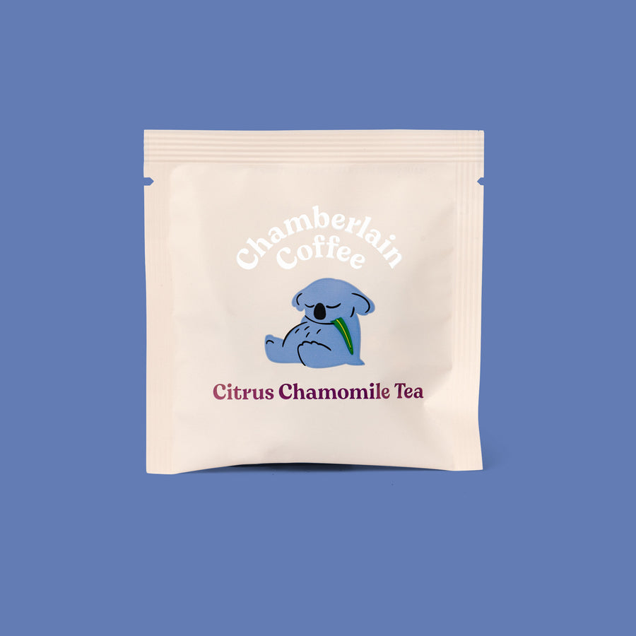 citrus chamomile tea bags